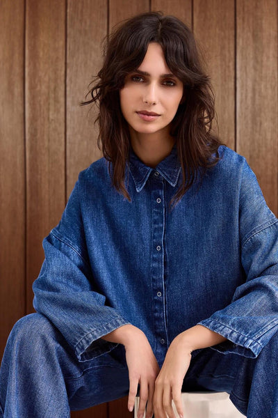 Studio Clique  Blouse Alma Cropped Boxy Shirt