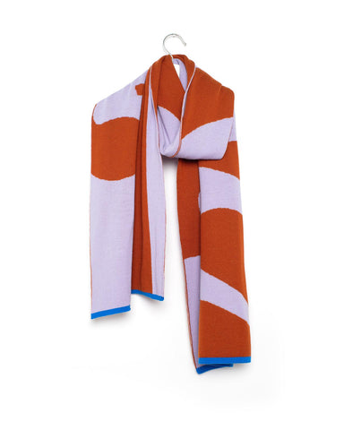 Wolvis Sjaal Semicolon Maxi Lilac