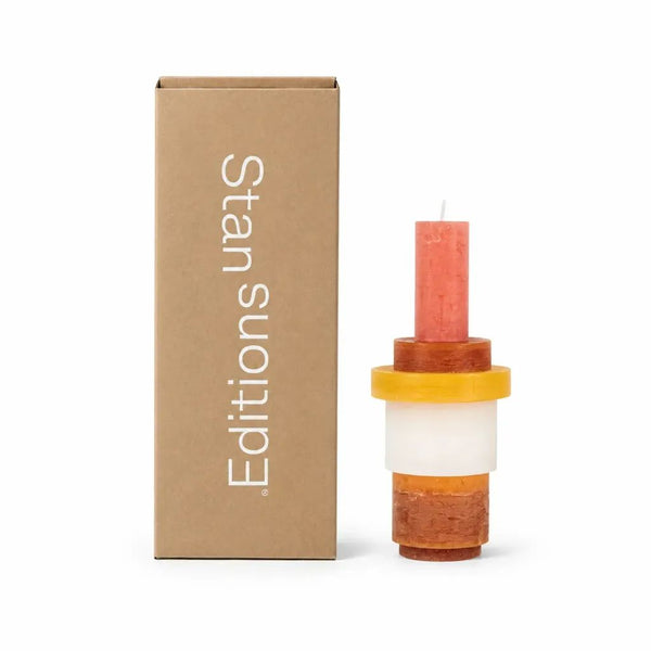 Stan Editions Kaars Candl Stack 03 Yellow&Brown