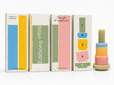 Stan Editions Kaars Candl Stack 03 Pink&Yellow