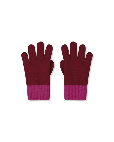 Wolvis Handschoenen Gloves Maroon