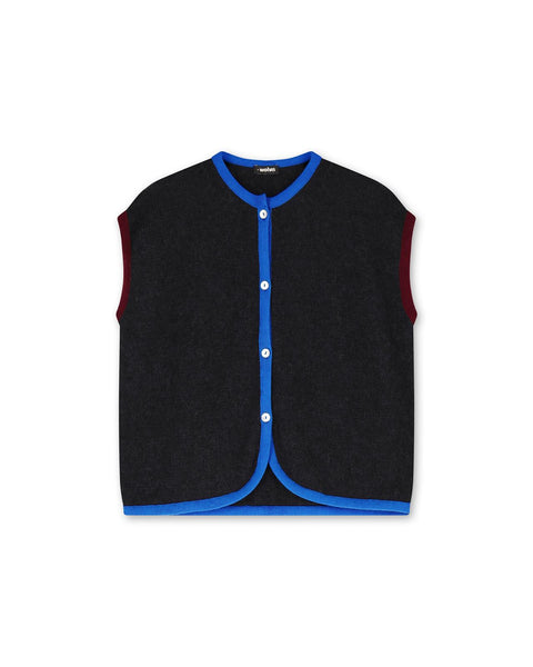 Wolvis Gilet Ellipsis Indigo