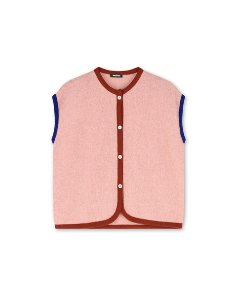 Wolvis Gilet Ellipsis Peach