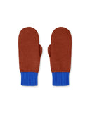 Wolvis Wanten Mittens Burnt Orange