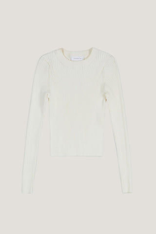 Collectors Club Cropped Knit With Side S