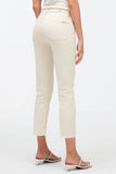 For All Mankind Roxanne Ankle Colored Stretch With Raw Cut Hem Almond